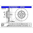 Ford Focus II 2005-2011-ig első féktárcsa Textar 98200141301
