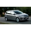 Ford C-Max 2010-től méretpontos fekete gumi csomagtértálca, szükség, mankó pótkerékkel szerelt járművekhez, 230443