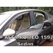 Alfa Romeo 159 Sedan/Lépcsőshátú 4 ajtós első+hátsó légterelő/szélterelő 2005-2011, 4 db-os készlet 10119 Alfa Romeo 159 Sedan/Lépcsőshátú 4 ajtós első+hátsó légterelő/szélterelő 2005-2011, 4 db-os készlet 10119