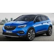 Opel Grandland X 2017-től méretpontos alsó csomagtértálca, csomagtér gumitálca fekete színben, a mélyíthető padló aljára 231158