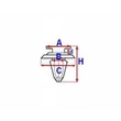 Citroen C2, C3, Evasion, Jumper, Jumpy, Saxo, Fiat Ducato, Multipla, Stilo, Lancia Delta, Ypsilon, Peugeot 106, 206, 207, 306, 307, Boxer, Expert rögzítő patent 12409 (80905710)