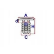 OPEL, Honda rögzítő patent különböző burkolatokhoz zajcsillapítókhoz OE 90700-SB2-003, 1162490, B15998 [P1/1]