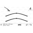 Audi A3 2003-2004-ig első ablaktörlő lapát készlet, méretpontos, gyári csatlakozós, Valeo 574346 VM310 Audi A3 2003-2004-ig első ablaktörlő lapát készlet, méretpontos, gyári csatlakozós, Valeo 574346 VM310
