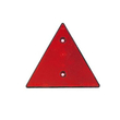 Utánfutó, teherautó háromszög piros prizma átmenő csavaros DOBMAR DOB-31