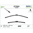 VW T-Cross 2019.04-től első ablaktörlő lapát készlet, gyári minőség Valeo 577824 VF824