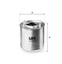 Mazda, Volvo gázolaj-szűrő, üzemanyagszűrő több típushoz, gyári minőség UFI 2412800