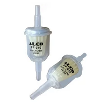Benzinszűrő, üzemanyagszűrő univerzális 6 mm-es és 8 mm-es csőátmérőhöz, ALCO FF-010 (1 db)