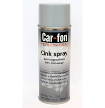 CAR-FON Carlofon cink spray, 99% tisztaságú 400 ml, CAR718
