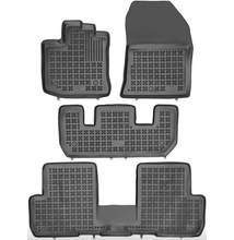 Dacia Lodgy 2012-től fekete színü 4db-os gumiszőnyeg szett  7 üléses változat 203404