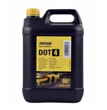 TEXTAR fékfolyadék, fékolaj DOT4 5 liter 95002300