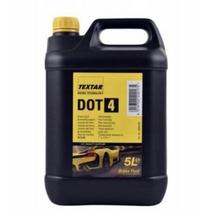 TEXTAR fékfolyadék, fékolaj DOT4 5 liter 95002300