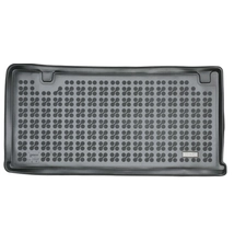 FORD TOURNEO CUSTOM  L1 2013 - tól méretpontos fekete gumi csomagtértálca, rövid változat 8, 9 személyes, TITANIUM felszereltség, kiegészítő fűtés nélküli járművekhez, 230467