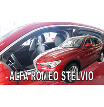 Alfa Romeo Stelvio 5 ajtós első+hátsó légterelő 2017-től, 4 db-os készlet 10118