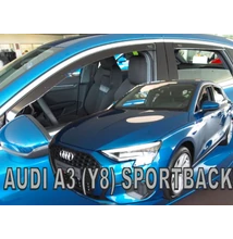 Audi A3 5 ajtós Sportback (Y8) 2020-tól első+hátsó légterelő, szélterelő 4 db-os készlet, 10272