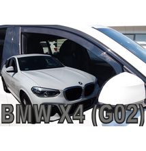 BMW X4 (G02 alvázkód) 2018-tól első légterelő, szélterelő 2 db-os készlet, 11178