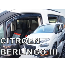 Opel Combo E / Citroen Berlingo III / Peugeot Rifter 5 ajtós 2018-tól / Toyota ProAce City 2019-től első+hátsó légterelő, 4 db-os készlet 25404
