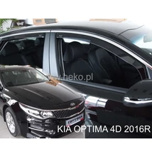 Kia Optima (JF alvázkód) 4 ajtós szedán első+hátsó légterelő/szélterelő 2016-tól, 4 db-os készlet 20171