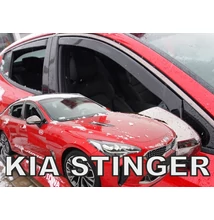 Kia Stinger első+hátsó légterelő/szélterelő 2017-től, 4 db-os készlet 20181