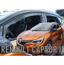 Renault Captur 2019-től első+hátsó légterelő, szélterelő 4 db-os készlet, 27013