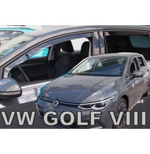 VW Golf VIII 5 ajtós első+hátsó légterelő, szélterelő 2020-tól, 4 db-os készlet 31020
