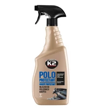 K2 POLO PROTECTANT "BLACK" Műanyag felület ápoló, védő folyadék, pumpás 750 ML K417BL