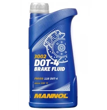 Mannol 3002 fékfolyadék, fékolaj DOT4 (910 gramm)