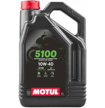 MOTUL 5100 4T 10W40 ESTER MA2 MOTORKERÉKPÁR MOTOROLAJ FÉLSZINTETIKUS 4 liter