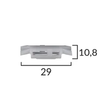 Fiat Palio, Siena, Strada, Renault Clio, Megane rögzítő patent 12438 (1 db)