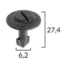 Audi, Seat, Skoda, VW alsó motorvédő burkolat rögzítő patent 80101 (1 db)