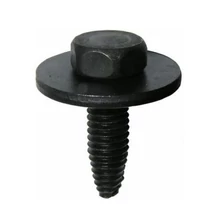 Univerzális M6-os menetű csavar, hatlapfejjel, alátéttel fekete színben különféle típusokhoz C60615  (1db)   (31)