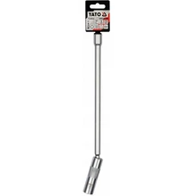 GYERTYAKULCS 16 MM-ES 3/8"-AS DUGÓKULCSHOZ HOSSZABBÍTÓVAL  310 MM, YATO YT-08164