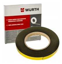Würth kétoldalas díszléc ragasztó szalag  prémium minőségben, 12 mm x 10 méter  (0894910)