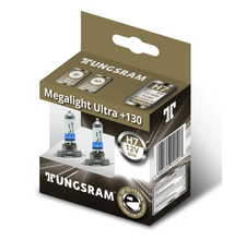 H7 izzó készlet Tungsram 12V 55W Megalight Ultra +130% 58520XNU PX26D