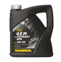 Mannol Energy Formula OP motorolaj O.E.M. Chevrolet, Opel 5W-30 4L 7701