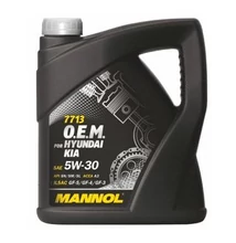 Mannol motorolaj O.E.M. Hyundai, Kia 5W-30 4L 7713