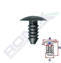 Audi, Fiat Brava, Bravo, Doblo, Fioríno, Marea, Seat, Skoda, VW rögzítő patent 46435285, A12271C