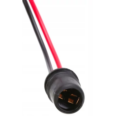 Izzófoglalat T10 W5W, W3W, WY5W és T15 W16W izzókhoz, gumis aljzat univerzális, vezetékkel (1 pár) A-03048