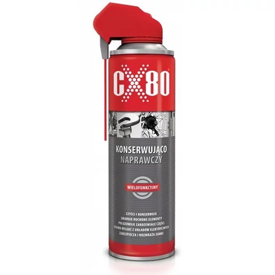 CX-80 univerzális kenőanyag spray, kétfunkciós szórófejjel  250ml