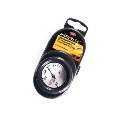 Keréknyomás, gumiabroncs nyomásmérő max. 4,5 bar, praktikus védőtokkal, Moje Auto 93-010