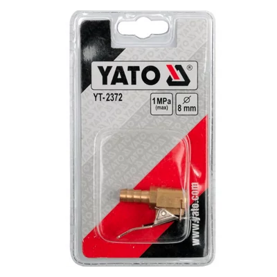 Pumpa tömlő csipesz, pumpafej 8 mm-es csőhöz YT-2372 (1 db)