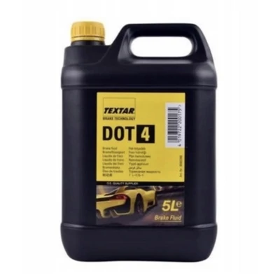 TEXTAR fékfolyadék, fékolaj DOT4 5 liter 95002300