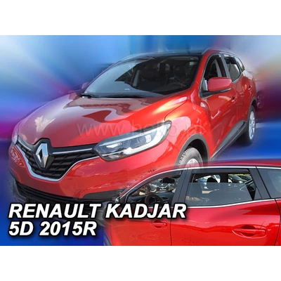 RENAULT Kadjar 5 ajtós első+hátsó légterelő 2015-től, 4 db-os készlet 27192