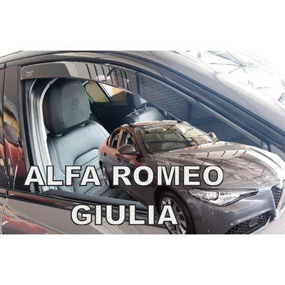 Alfa Romeo Giulia 4 ajtós első légterelő 2016-tól, 2 db-os készlet 10115