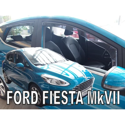 Ford Fiesta VII 5 ajtós első+hátsó légterelő 2017-től, 2 db-os készlet 15325
