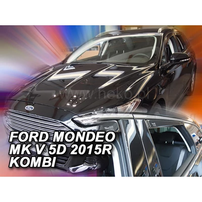 FORD Mondeo Kombi első+hátsó légterelő 2015-től, 4 db-os készlet  15313