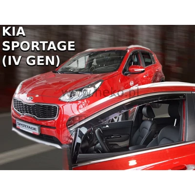 Kia Sportage első légterelő/szélterelő 2016-tól, 2 db-os készlet 20168