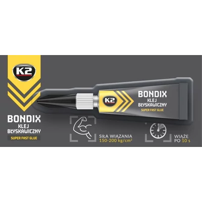 K2 folyékony pillanatragasztó gyorsjavításokhoz B1000 3 gramm (1 db)