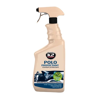 K2 POLO PROTECTANT "GREEN TEA" Műanyag felület ápoló, védő folyadék, pumpás 750 ML K417ZH