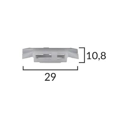 Fiat Palio, Siena, Strada, Renault Clio, Megane rögzítő patent 12438 (1 db)