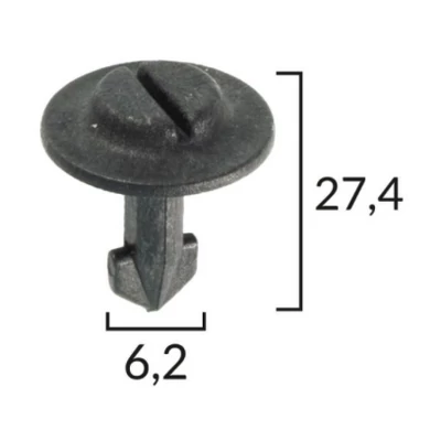 Audi, Seat, Skoda, VW alsó motorvédő burkolat rögzítő patent 80101 (1 db)